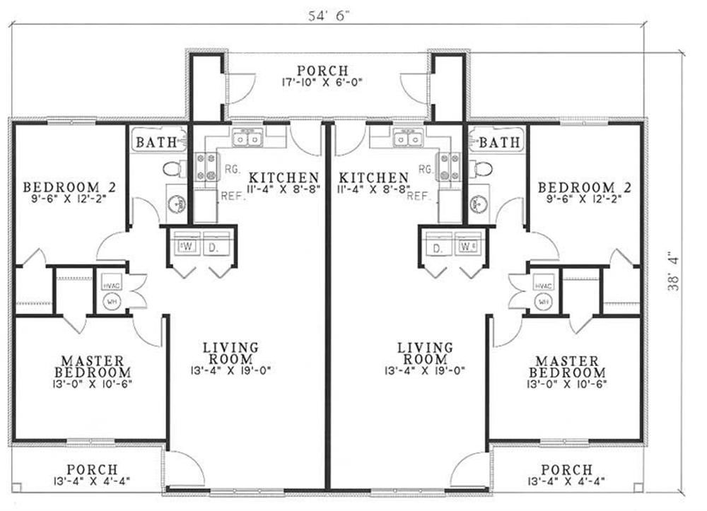 traditional-multi-unit-house-plans-home-design-3820